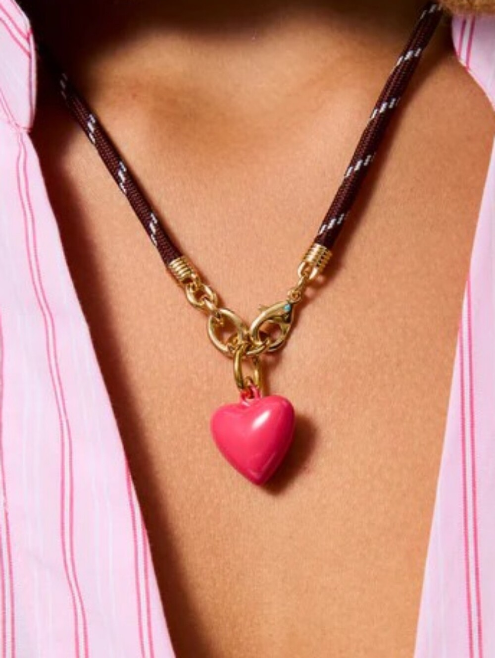 Roxanne Assoulin The Happy Cord Charm Necklace